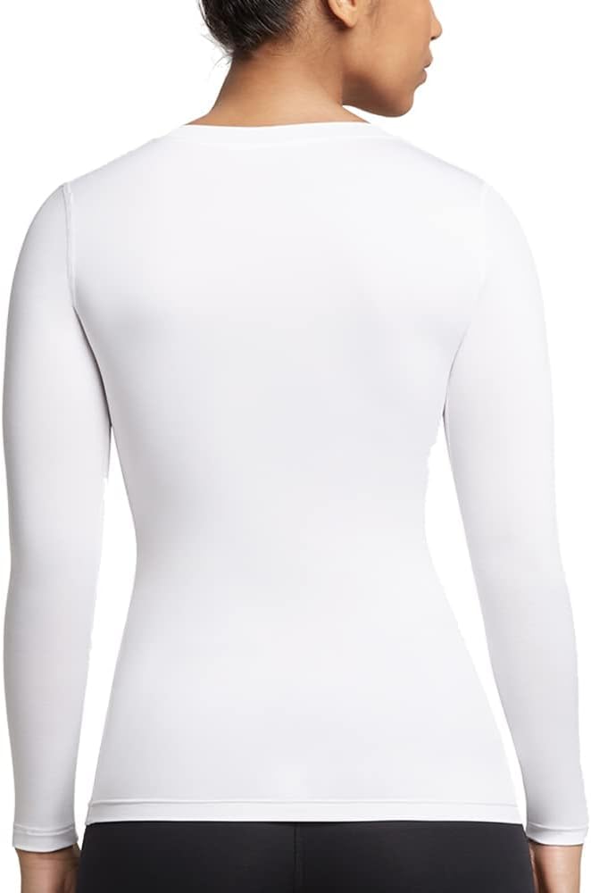 Tommie Copper Women's Recovery Perseverance Long Sleeve V-Neck Shirt