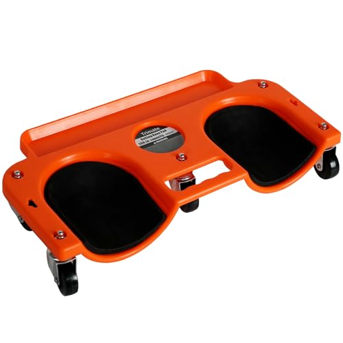 Trimate: Rolling Knee Creeper - Floor Kneeling Pads 360 Swivel Castors Built-in Tool Tray Foam Cushion Home-Workshop-Garage-Auto Repair Accessory