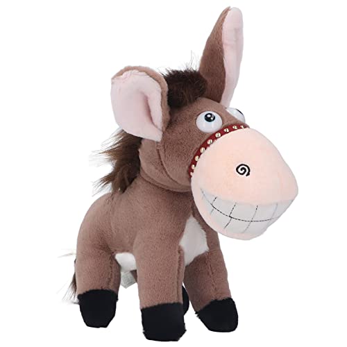 HAIBING Juguete de Peluche de Burro, Decoración de Peluche de Mula Animada, Lindo, Duradero, Suave...