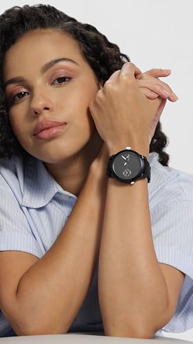 Image of Tommy Hilfiger Quartz Analog with Black Dial Black Silicone Strap Watch for Women - NCTH1791326W