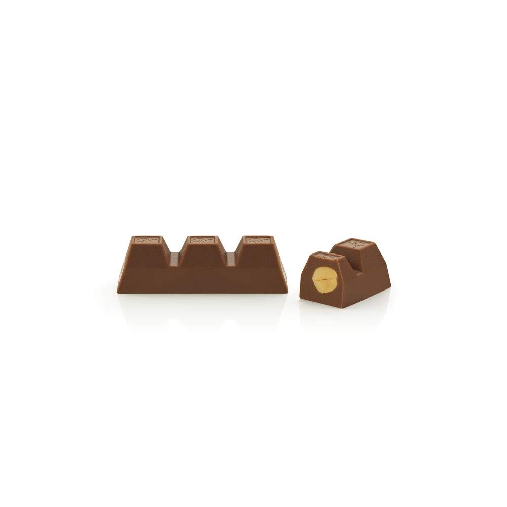 Venchi - Lingottino Nocciolato Gianduia - Cioccolatino con Nocciole Piemonte IGP intere, 1 kg - Senza Glutine