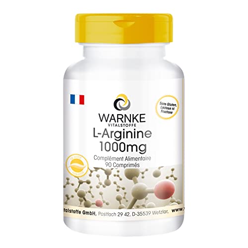 Warnke Vitalstoffe L-Arginine 1000mg Comprimés