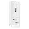 Crosley Furniture Genevieve Storage Pantry, White Crosley Furniture Genevieve Storage Pantry, White