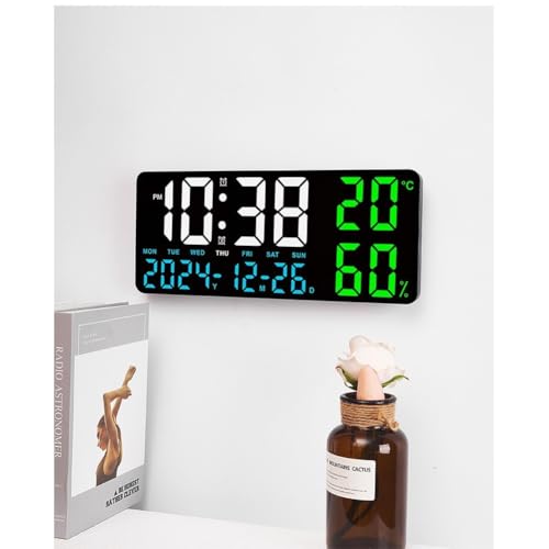 Horloge murale LED moderne pour optimiser le confort de votre salon