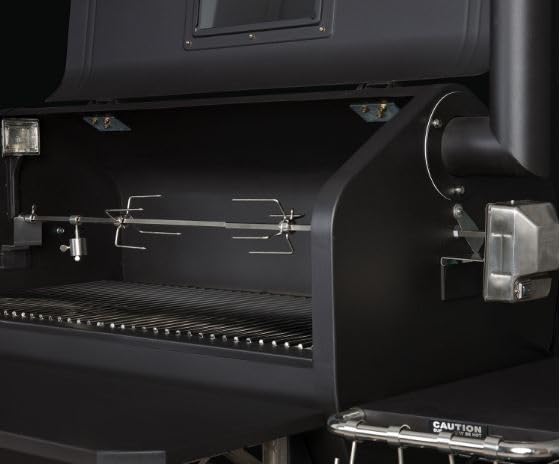 Green Mountain Grills Rotisserie Kit, GMG-6036, for Jim Bowie Prime Plus & Peak Pellet