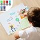 MICHIHOMIE 6 Stück Selbstfärbende Lehrer Stempel, Niedliches Cartoon Tier Stempel, Bewertung Motivation Grundschule Lehrerstempel, Lob Ermutigung Kinder Briefmarken Set