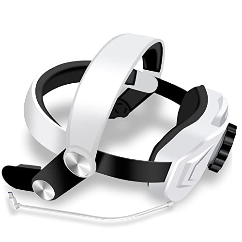 Sangle de tête VR casque rechargeable réglable et rembourrage de montage visage