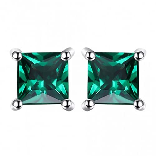 Boucles d'oreilles émeraude verte pour illuminer vos tenues de soirée