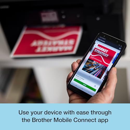 Brother MFC-J4550DW Wireless, A4 Inkjet Printer | all-in-one (Print/Copy/Scan) | Wi-Fi/USB 2.0 | A4 | 2-Sided Print | Photos | Inks Included | UK Plug - Image 3