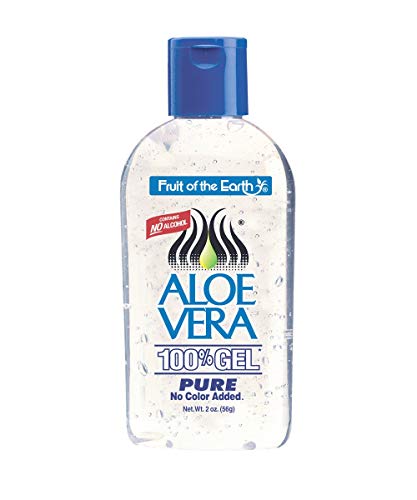 Fruit of the Earth Aloe Vera Gel, 2 oz (56 g) (Bundle of 6)