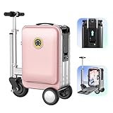 Airwheel SE3S - Valigia elettrica da 20 l, per viaggi, adatta per adulti e bambini, rosa, ...