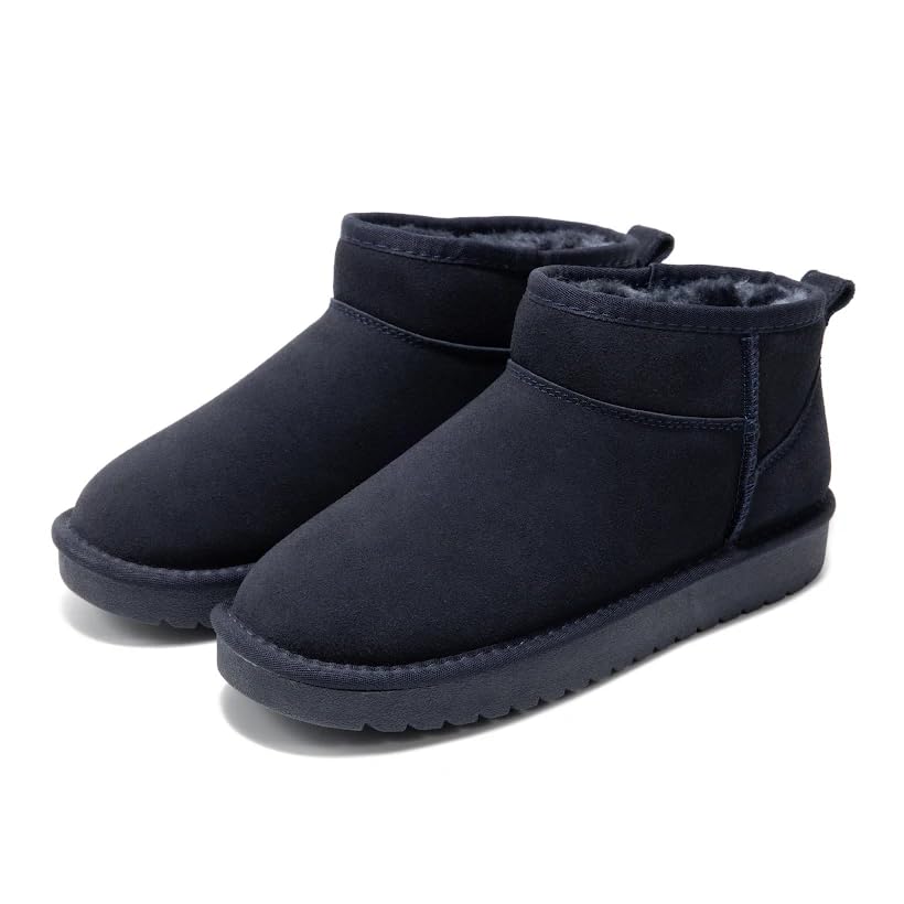 Image of Project Cloud Genuine Leather Ankle Boots for Women - Water Resistant with Memory Foam Insole Winter Boots - Trending Shoes & Comfortable Women's Ankle Boots (Hippy)