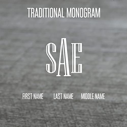 Personalized Initial Cufflinks in Sterling Silver4