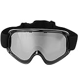 banda elástica: diseño de banda elástica ampliada, con una tira antideslizante para evitar que las gafas se deslicen, la banda se puede ajustar para adaptarse a todo tipo de cabezas.