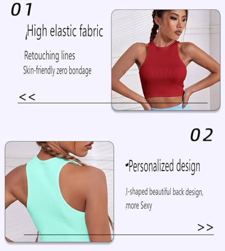 Sutiãs esportivos femininos de malha acolchoada push up confortável racerback espaguete, sutiãs cort