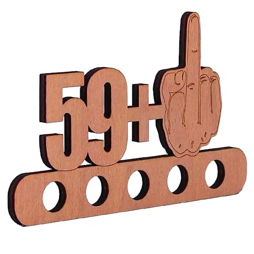 STOOKI Madera de Regalo de Dinero de 60 Cumpleaños Feliz Aniversario Libro de Visitas de Cumpleaños de Madera Tarjetas de Feliz cumpleaños Madera de Regalo de Dinero para Familiares o Amigos