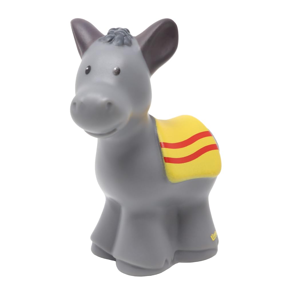 Fisher-Price Parti di ricambio per set da gioco da collezione J2404 per piccoli personaggi di Natale, Natività o fattoria, confezione di sei personaggi di animali, 2 pecore bianche, 2 mucche marroni e