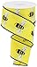 Produktbild Craig Bachman Honey Bee Leinwandband, 6,3 cm x 9,1 m, Gelb