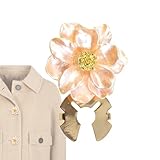 de botones dorados, Gemelos con diseño de flores, Accesorios de joyería elegantes con elegante patrón floral, Cubierta de botones decorativa, de bricolaje, Bolsas de ropa, Joyas para