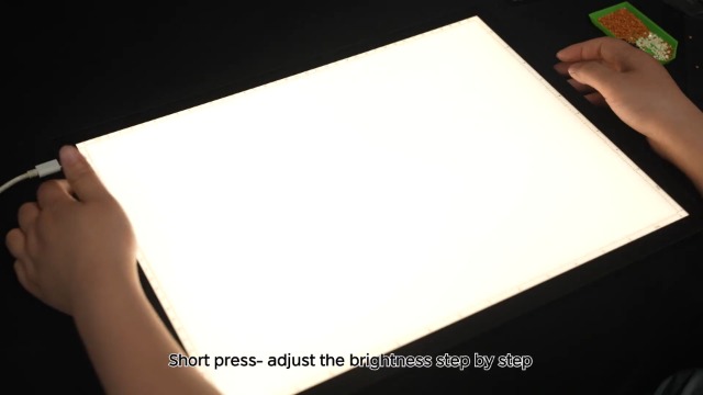 Tavoletta Luminosa A3 DONPEDOR - LED 10 Livelli Luminosità, Per Diamond Painting, Disegno - Foto 8