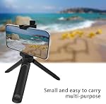 Mini Camera Tripod Extendable, Portable Selfie Stick Handle Grip Desktop Webcam Tripod with 1/4 Screw for DSLR Camera Webcam Phone Holder Vlog