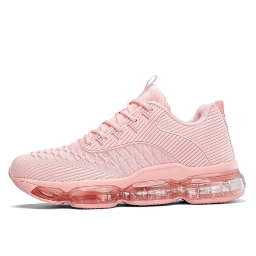 Image of Kapsen Womens Walking Running Shoes Air Cushion Breathable Fashion Tennis Sneakers Mesh Workout Casual Athletic Sports Gym