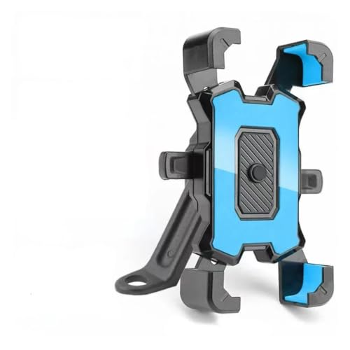 Support de téléphone pour moto anti-vibration avec clip rétroviseur