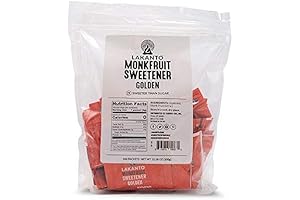 Javamelts Golden Monk Fruit Sweetener with Erythritol Packets