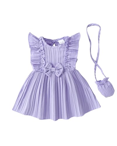 Image of Weebaby Baby Clothes Girl Toddler Summer Outfits Infant Casual Sleeveless Halter Ruffle Tank Cute Short Set Baby Clothing