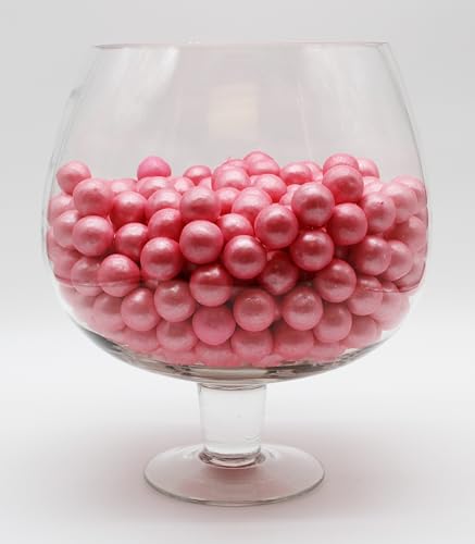 Light Pink Pearl Gumballs 1 Inch-6 Pounds Bulk Bag For Baby Showers And Gender Reveal Parties