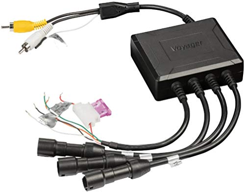 Voyager CSW3 Multi Camera Device Controller For Observation Monitor, Compatible with Non-Voyager LCD Monitors with RCA Composite Video Input, 3 Camera Inputs, 3 Trigger Inputs