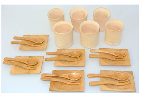 INTERKITCHEN Lot de Verrines - Coupelles et Couverts Cover