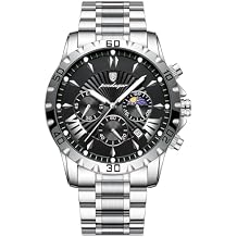Poedagar Fashion Watch for Man Luxury Waterproof Luminous Chronograph Date Men Watch Stainless Steel Business Quartz Mens Watches