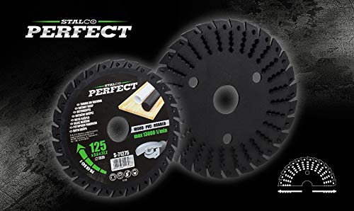 STALCO PERFECT - Disco de corte para amoladora angular (125 mm)
