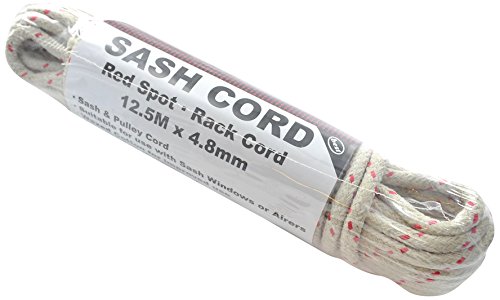 Bulk Hardware BH03126 Corde en Coton, 12,5 mm x 4,8 mm