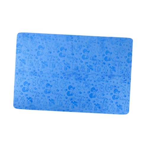 Angoily Dog Bathing Towel Large Soft Cotton Material Pet Towel Deer Skin Texture Quick Dry for Car and Home Random