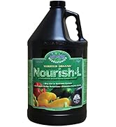 Microbe Life Hydroponics Nourish-L Liquid Fertilizer for Hydroponics Gardening, Stimulator to Enh...