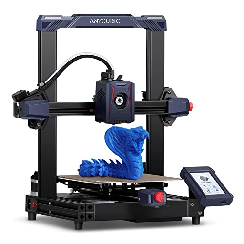Anycubic Kobra 2 Imprimante 3D Haute Vitesse, Max 300 mm/s avec Nivellement Automatique LeviQ 2.0 et Extrudeur Direct Ã  Double Engrenage, SystÃ¨me de Refroidissement AmÃ©liorÃ©, 220x220x250 mm