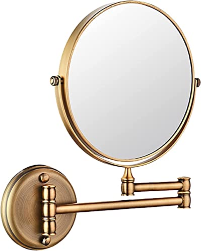 Miroir à bras pliant extensible pour en finir avec les reflets trop éloignés