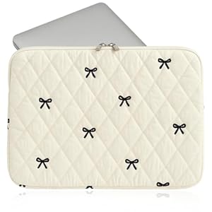 DIFLAX 11 Zoll Laptoptasche Schutzhülle, Puffy Laptop Hülle für 11 Zoll Laptop, Süße Laptoptasche Kompatibel mit MacBook Retina,11 Zoll Notebook