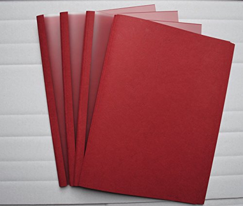 Cartelline per rilegatura termica, in pelle