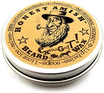 Honest Amish Extra Grit Beard Wax - N...
