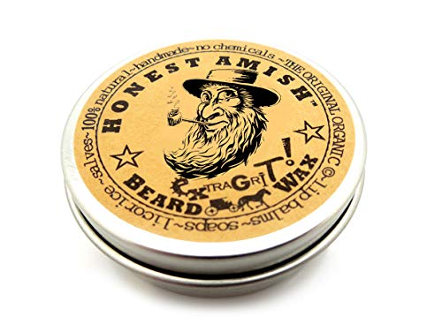 Honest Amish Oryginalny wosk do brody – All Natural and Organic by Honest Amish