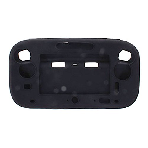 Generic Silicone Protective Cover for Nintendo Wii U GamePad Black