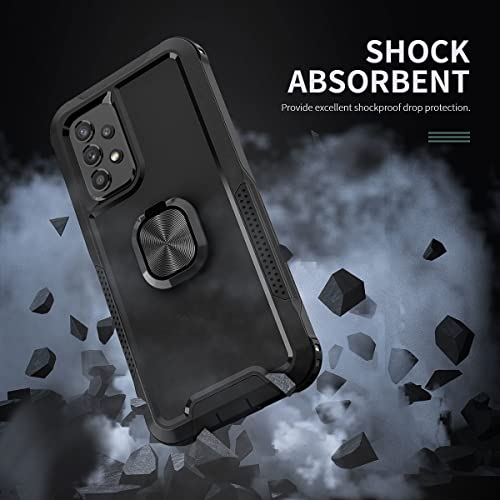 MOONCASE Capa para Samsung Galaxy A73, Capa Protetora Robusta TPU & PC à prova de choque resistente