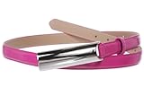 beltiscool - Cinturón - para mujer Morado fucsia S/M-81.28 cm