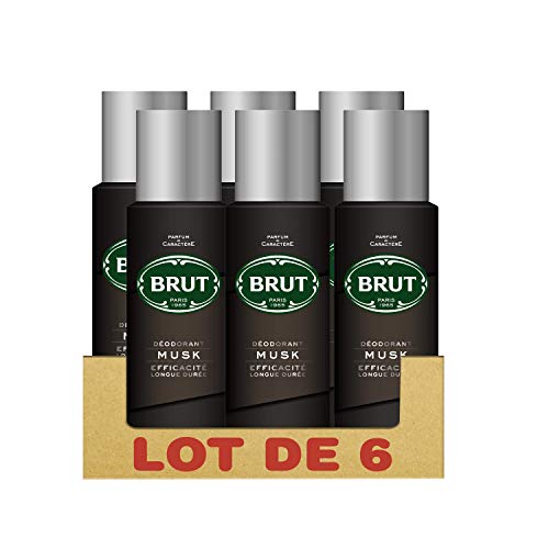 Brut Herren-Deodorant, Spray 200 ml, 6er-Pack