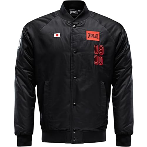 Everlast S20MSG-JA001 Homme Veste Varsity noir S 100% Polyester
