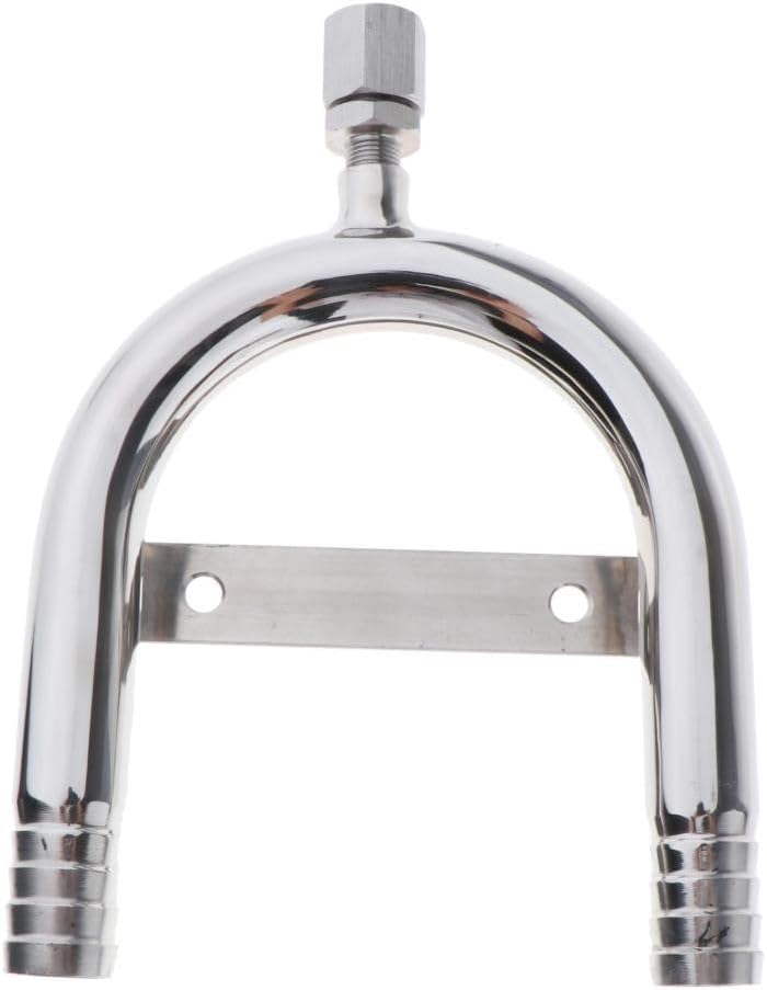 [Motorcycle Parts] Universal RV Toilet 3/4" Vented Loop AntiValve for Marine Boat Yacht [Easy to Replace]