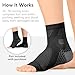BraceAbility Neuropathy Socks (3 Pairs) - Multipack Peripheral Compression Diabetic Toeless Foot Sleeves for Nerve Damage in Feet, Ankle Gout, Plantar Fasciitis Relief for Men and Women (L - Black)